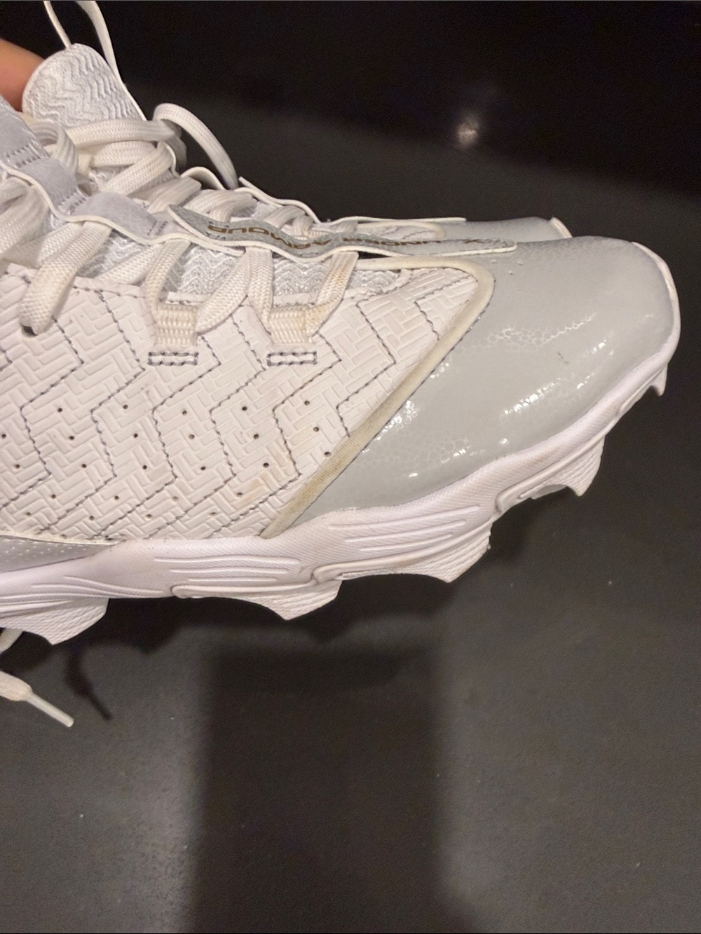 Under Armour Bryce Harper youth mid baseball cleats - Picture 6 of 6